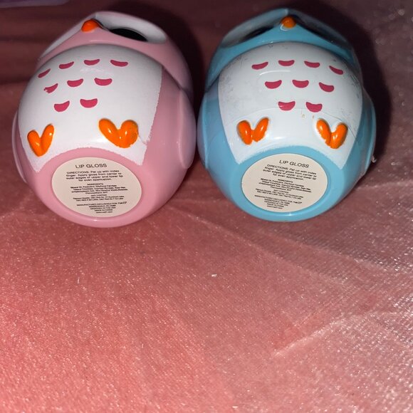 12 Cute lip balms / container Winter themes, Pug dog, cat, owls, Tony Moly lips, - Picture 11 of 14